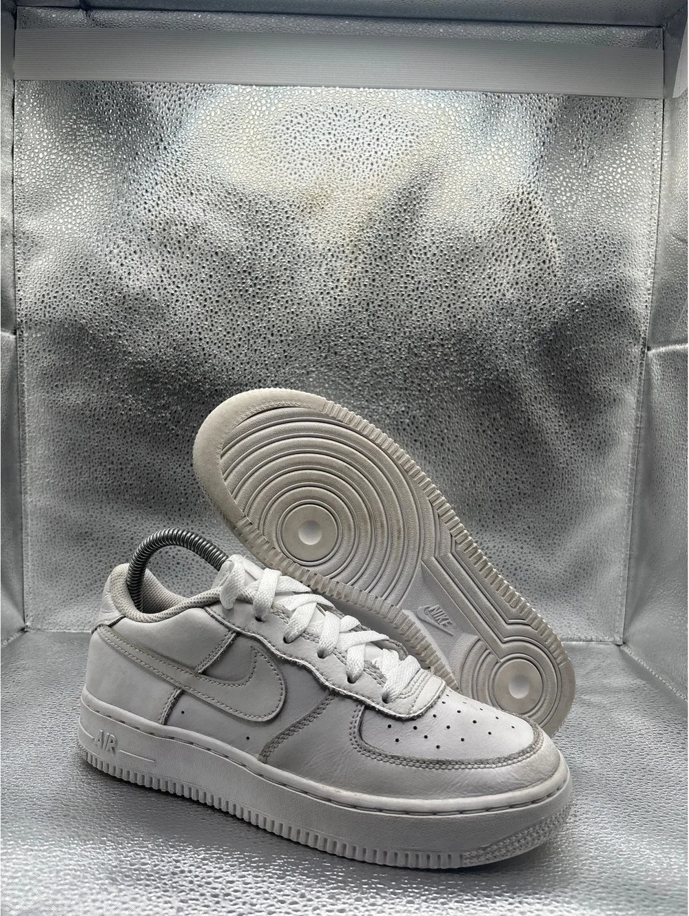 Nike Air Force 1 low triple white GS